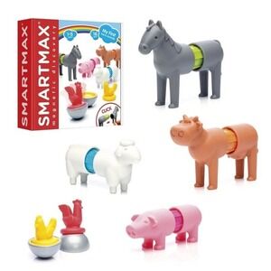 SmartMax My First Farm Animals STEM Building Blocks for Kids Ages 1-5